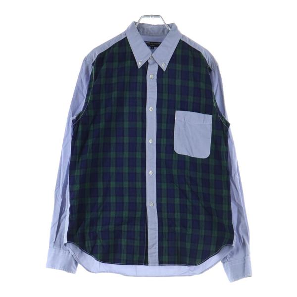 COMME des GARCONS HOMME コムデギャルソンオム ドッキング長袖シャツ