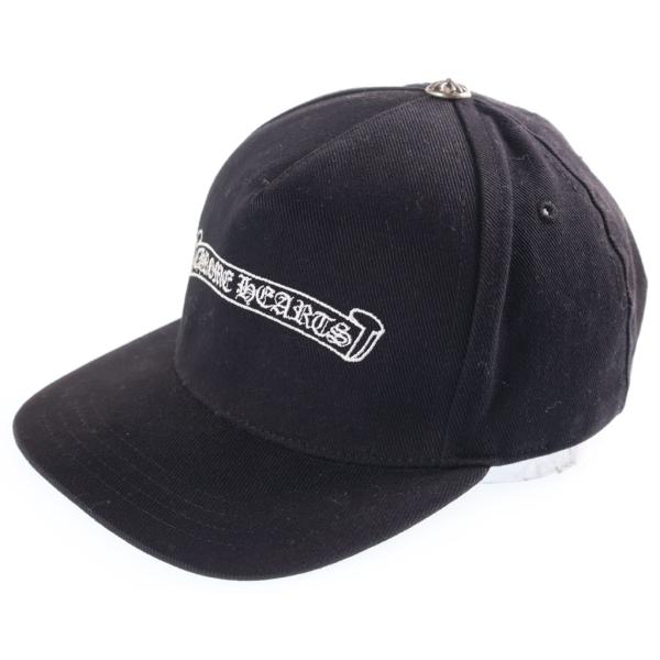 CHROME HEARTS（クロムハーツ） HAT BSBL CH SCROLL CAP DENIM BLACK