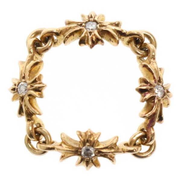 CHROME HEARTS（クロムハーツ） 22K RING TNY E CH PLS DIA タイニー