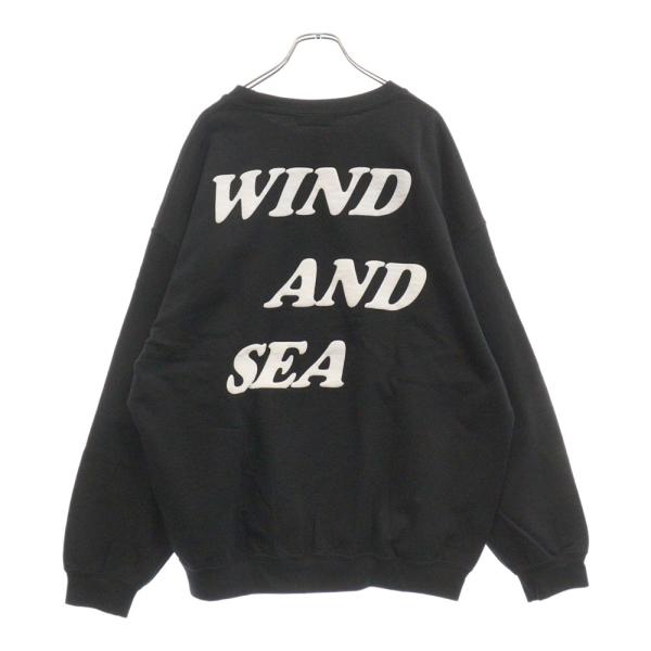 WIND AND SEA（ウィンダンシー） ロゴプリント クルーネック