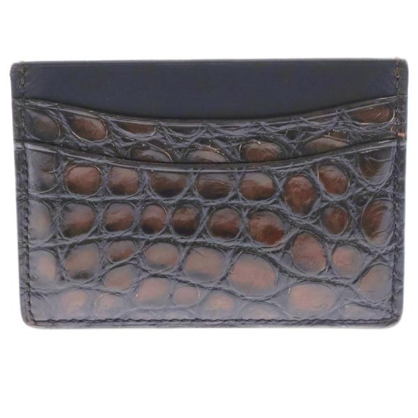 Berluti（ベルルッティ） カードケース エキゾチックレザー アリゲータ