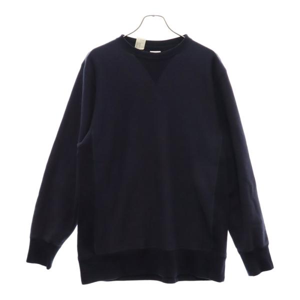 N.ハリウッド × ループウィラー 前V クルーネック スウェット Mサイズ N.ハリウッド × ループウィラー 前V クルーネック スウェット