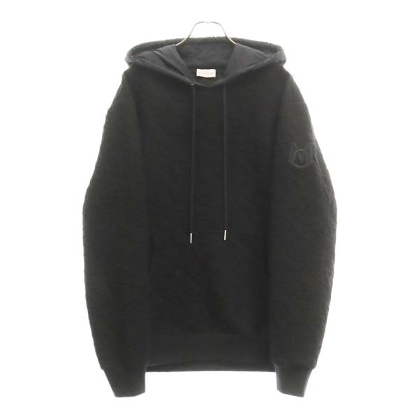 MONCLER モンクレール 22AW エンボスロゴ 刺繍 ナイロンフード  