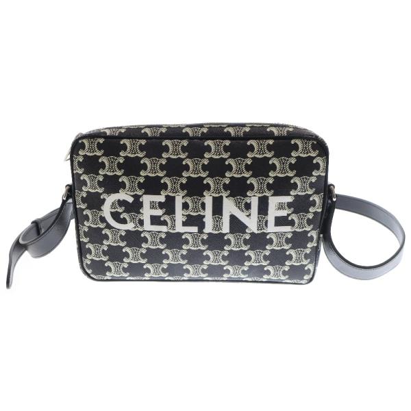 美品　セリーヌ　ミニポケット　メッセンジャー　ショルダーバッグ　レザー 中古・古着通販】CELINE (セリーヌ) ミニポケットメッセンジャー