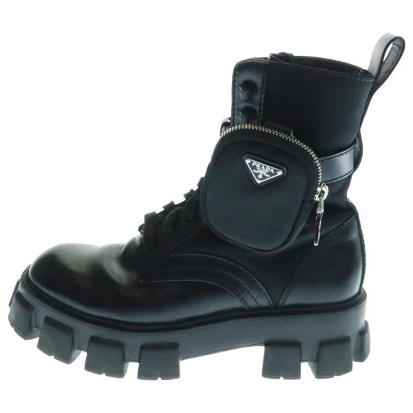 本日限定価格‼️】 プラダ モノリス ブーツ 2UE007 サイズ7 PRADA 