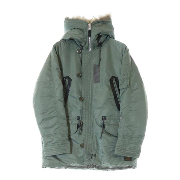 NEIGHBORHOOD ネイバーフッド 18SS N-3B ファー フード ジップアップ  