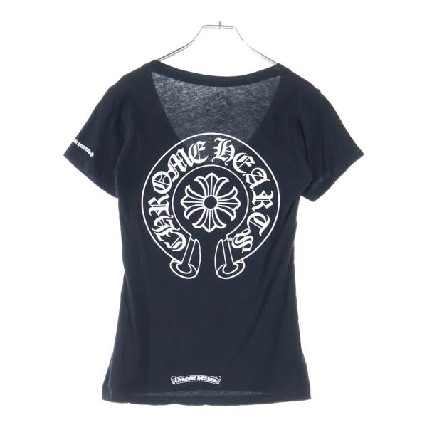 CHROME HEARTS（クロムハーツ） ホースシュー プリント Vネック 半袖T