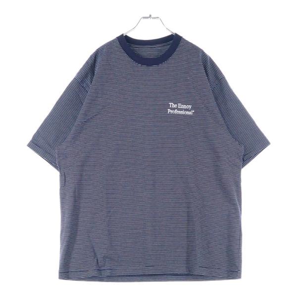 ENNOY エンノイ 23SS Border T-Shirt SS23BRENCT05AM ボーダー クルー