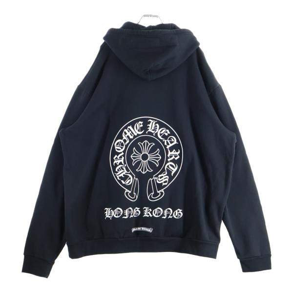 クロムハーツ　プルオーバー　ホースシュー　ロゴ　パーカー　XL CHROME HEARTS（クロムハーツ） HORSESHOE PULLOVER HOODIE ホース