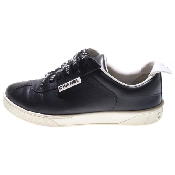 CHANEL（シャネル） ココマーク ローカットシューズ G34085 ネイビー
