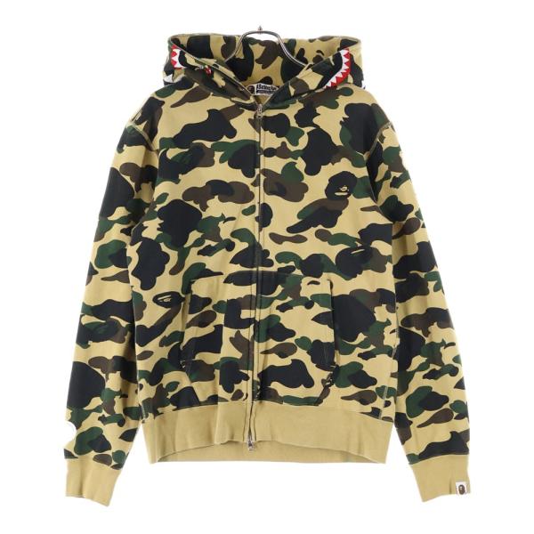 A BATHING APE シャークフーディー　値下げ有り A BATHING APE（アベイシングエイプ） SHARK FULL-ZIP HOODIE 1870-115