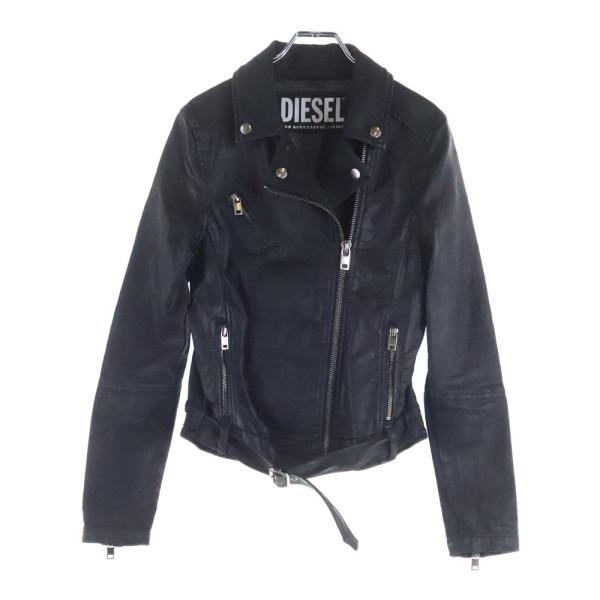DIESEL（ディーゼル） レザーライダースジャケット レディース
