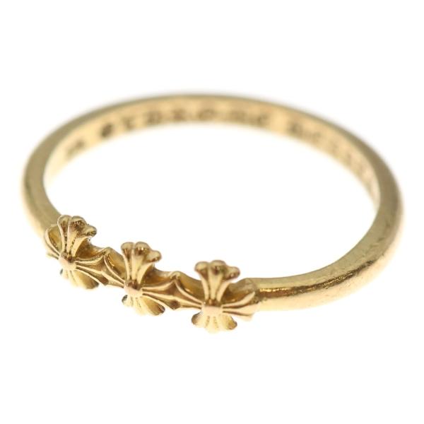 CHROME HEARTS（クロムハーツ） 22K BUBBL GUM RING 3CH PLUS
