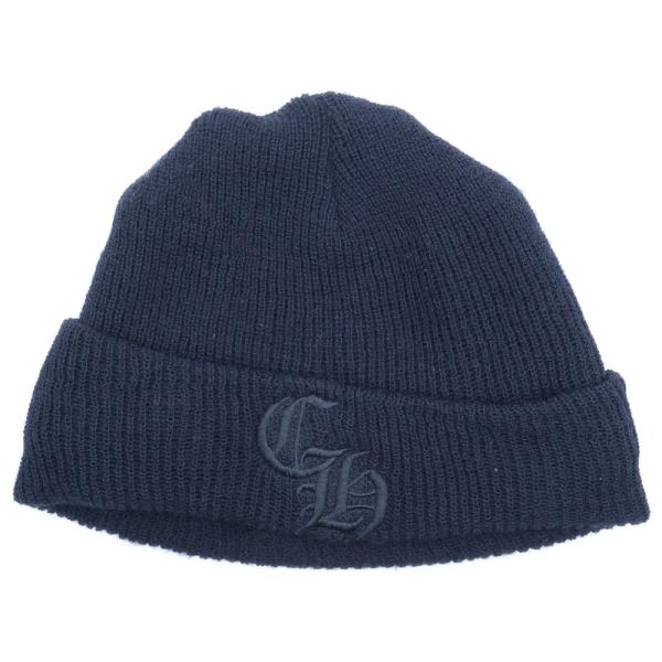 CHROME HEARTS（クロムハーツ） CH Logo Embroidery Wool Watch Cap CH