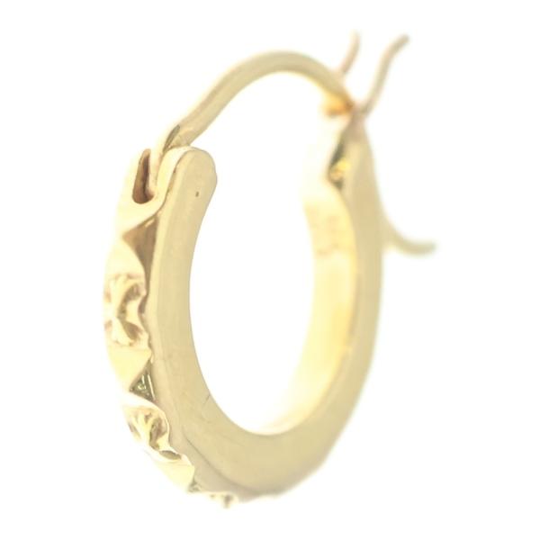 CHROME HEARTS（クロムハーツ） 22K TINY TFP HOOP トゥルーファッキン