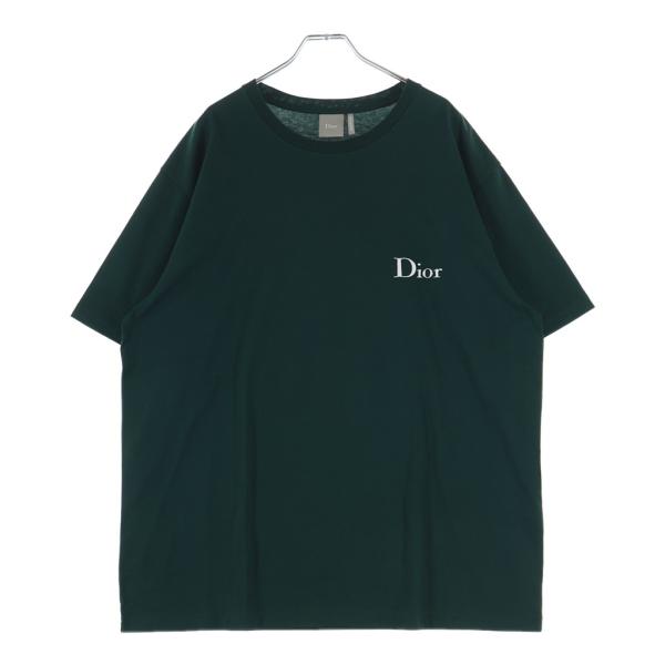 DIOR ディオール 26SS ロゴ刺繍半袖Tシャツ 683J606A0677 グリーン
