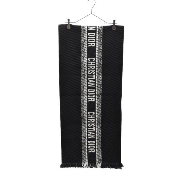 ディオール リバーシブル オブリーク ウール ビッグマフラー ストール  