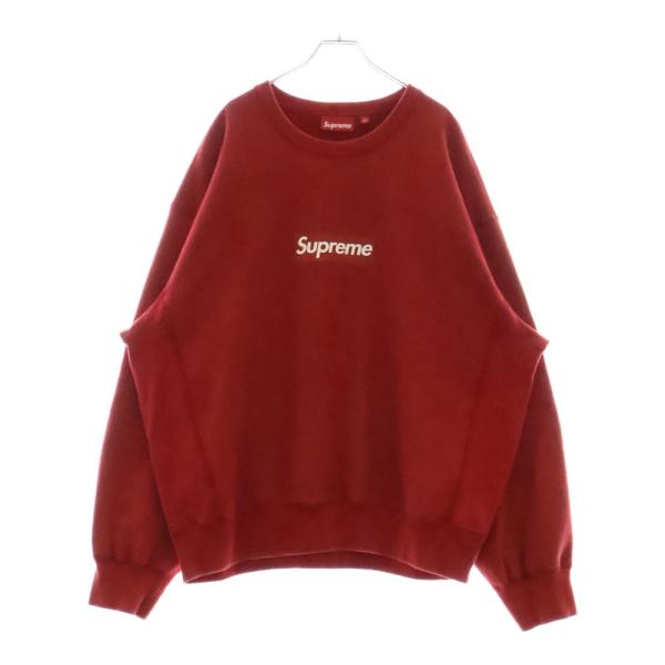 Supreme（シュプリーム） 25SS Washed Box Logo Crewneck ウォッシュド