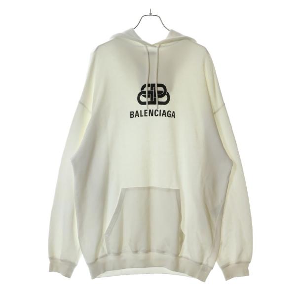 BALENCIAGA（バレンシアガ） BBロゴプリントスウェットプルオーバー