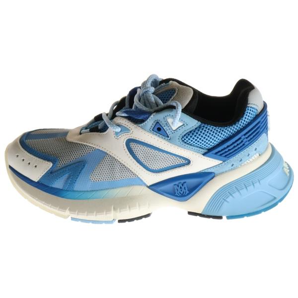 MMY X AMIRI 厚底スニーカー ローカットスニーカー AMIRI（アミリ） MA RUNNER ローカットスニーカー US7/25.0cm ホワイト