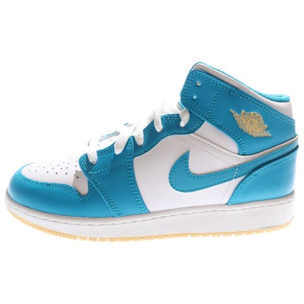 NIKE（ナイキ） GS AIR JORDAN 1 MID AQUA DQ8423-400 エアジョーダン1