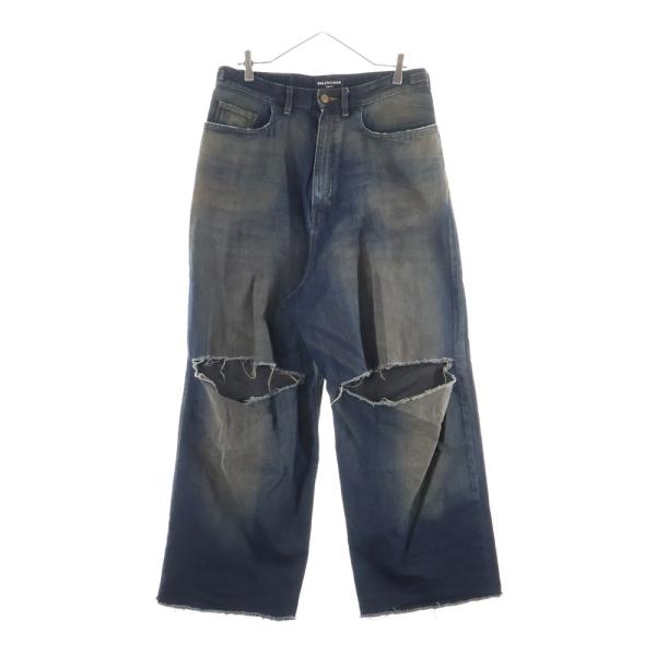 BALENCIAGA（バレンシアガ） 22AW Destroy Skate Denim Pants 697828