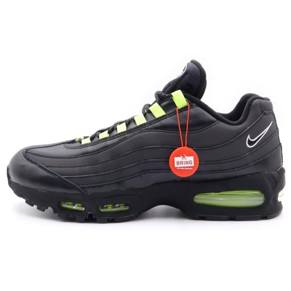 NIKE ナイキ AIR MAX 95 BIG BUBBLE SE HRJK IM8063-010 エアマックス ビッグバブル ローカットスニーカー US12/30.0cm ブラック/イエロー