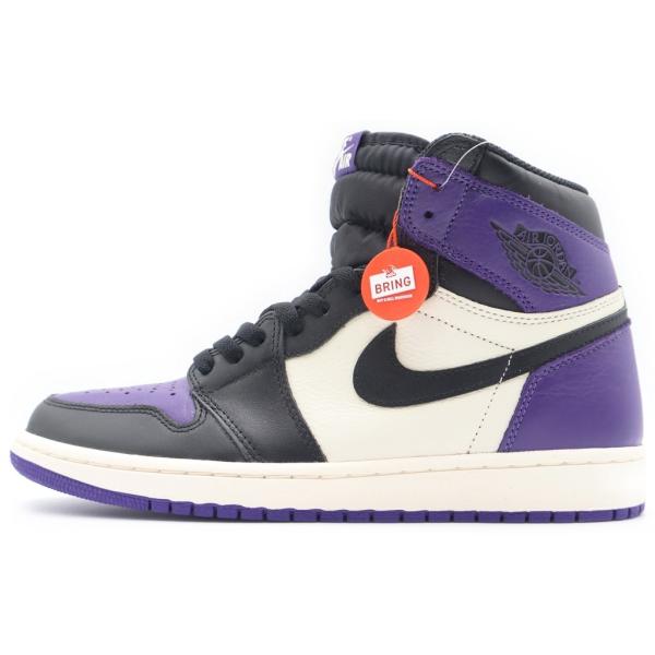 ナイキ AIR JORDAN1 RETRO HIGH OG COURT PURPLE 555088-501 エアジョーダン1 コート ハイカットスニーカー US10/28.0cm