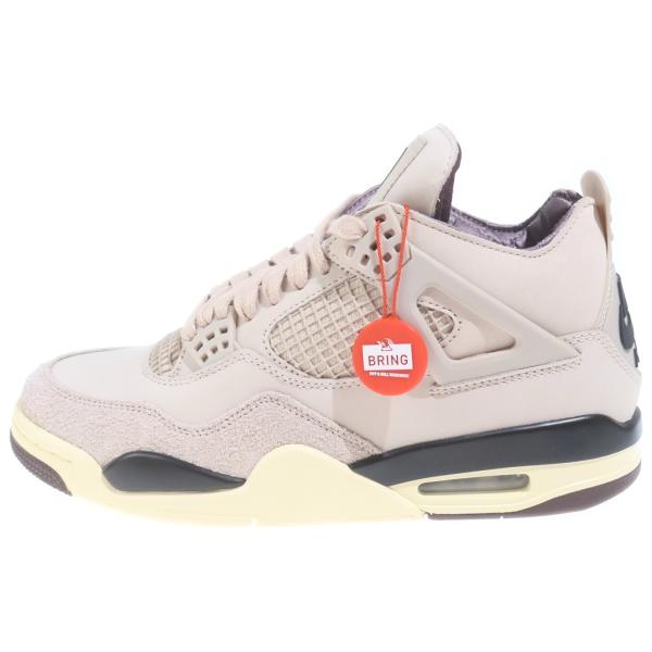 NIKE ナイキ ×A MA MANIERE WMNS AIR JORDAN 4 FZ4810-200 アママニエール エアジョーダン ハイカットスニーカー US10/27.0cm ベージュ