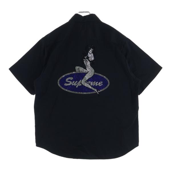 Supreme（シュプリーム） 25SS Rhinestone Pin Up Work Shirt ライン