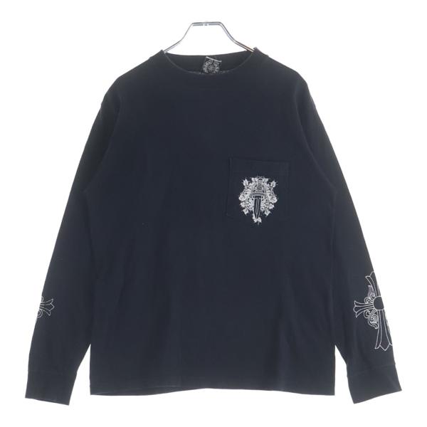 CHROME HEARTS オールドネックロゴ ヴァインダガーポケット Tシャツ