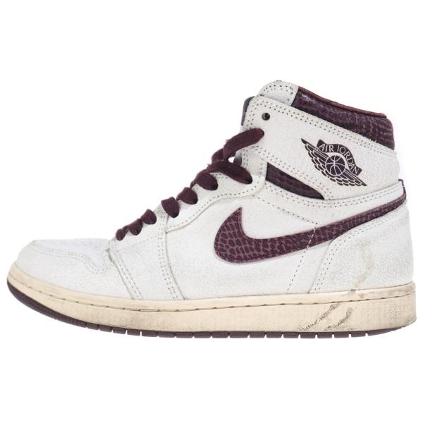 ナイキ ×A MA MANIERE AIR JORDAN 1 DO7097-100 アママニエール エアジョーダン1 レトロ ハイカットスニーカー US8.5/26.5cm