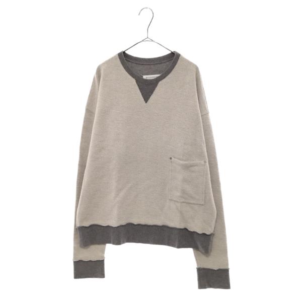 購入 品 - maison margiela スウェット ブラック プルオーバー - 三田