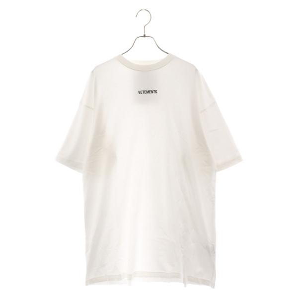 vetements 21ss Tシャツ 正規未使用 21SS VETEMENTS ヴェトモン ロゴ パッチ Tシャツ