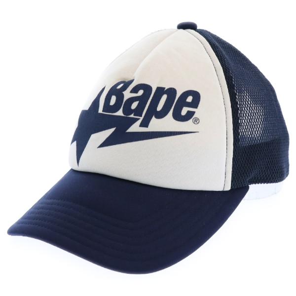 A BATHING APE（アベイシングエイプ） BAPE STA MESH CAP べイプスタ