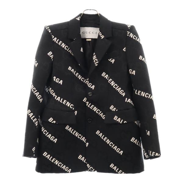 GUCCI グッチ 21AW ×BALENCIAGA バレンシアガ ダブルロゴ総柄 