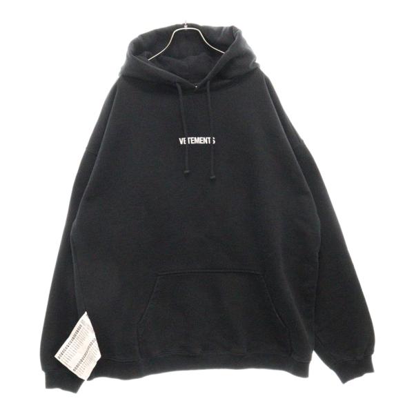 VETEMENTS ヴェトモン 22SS LOGO LABEL HOODIE ロゴ ラベル フーディ  