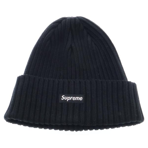 Supreme ビーニー ブラック Supreme（シュプリーム） 22SS Overdyed Beanie ニット帽子 ビーニー