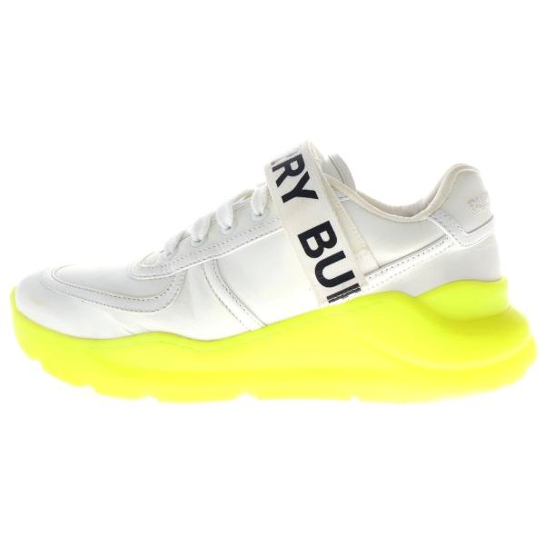 BURBERRY（バーバリー） RONNIE ZIG TRAINER ラバーソール レザー 