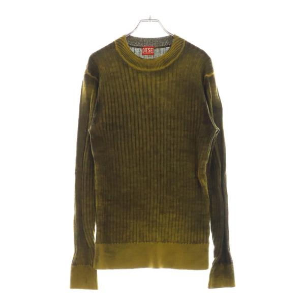 トップス 23AW diesel k-andelero L K-ANDELERO Man: Printed wool jumper | Diesel