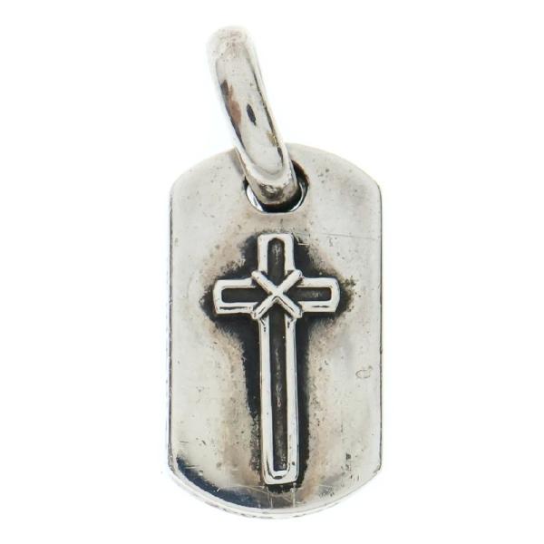 CHROME HEARTS クロムハーツ DT TNY MAPPLE THORPE メープルソープ タイニー ドッグタグ ペンダントトップ ネックレストップ シルバー CHROME HEARTS（クロムハーツ） DT TNY MAPPLE THORPE タイニー