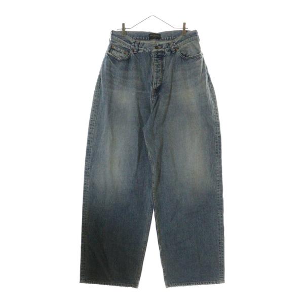 BALENCIAGA 22SS ダブルカーゴ バギーデニム BALENCIAGA（バレンシアガ） 22SS ダメージ加工 バギー ジーンズ