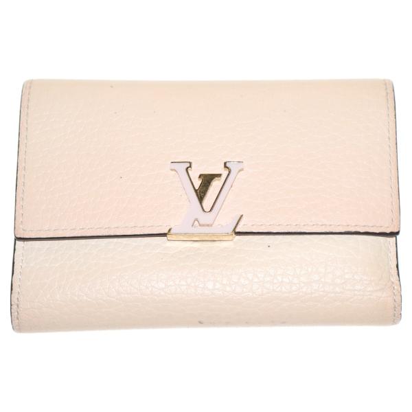 極上品 ルイヴィトン トリヨン ポルトフォイユカプシーヌコンパクト 折り財布 LOUIS VUITTON（ルイ・ヴィトン） ポルトフォイユ カプシーヌ