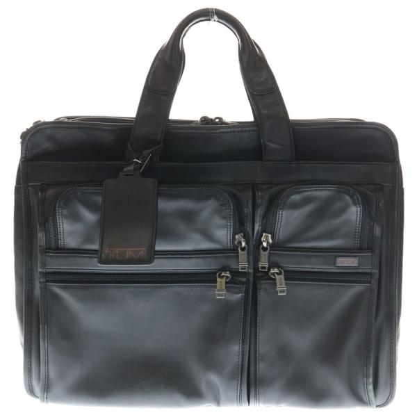 TUMI（トゥミ） ロゴプレート付き オールレザー エクスペンダブル