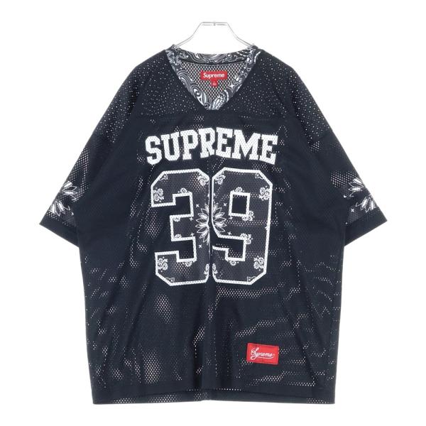 美品 Supreme メッシュTシャツ　フットボールジャージ　 クロコ型押　半袖 Supreme（シュプリーム） 25SS Bandana Football Jersey バンダナ