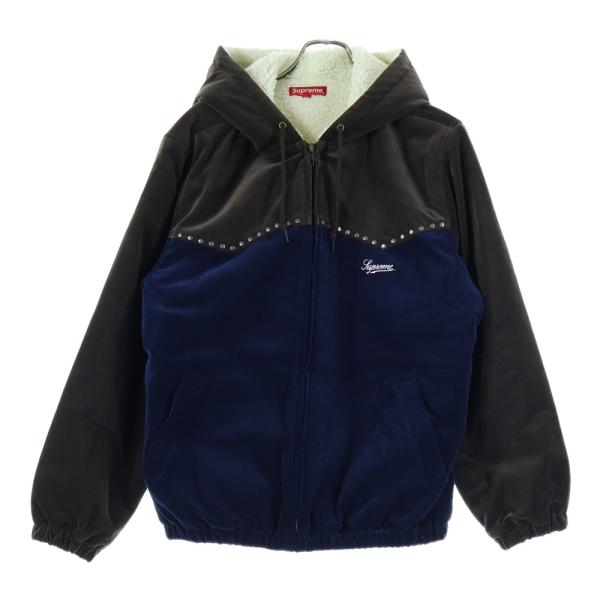 Supreme（シュプリーム） 21AW Studded Velvet Hooded Work Jacket