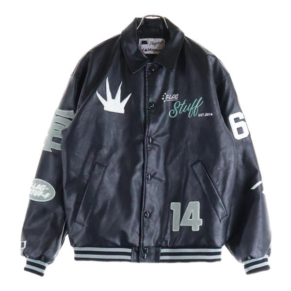 F-LAGSTUF-F フラグスタフ　レザーコーチジャケット　Mサイズ 楽天市場】F-LAGSTUF-F フラグスタフ レザートラックジャケット