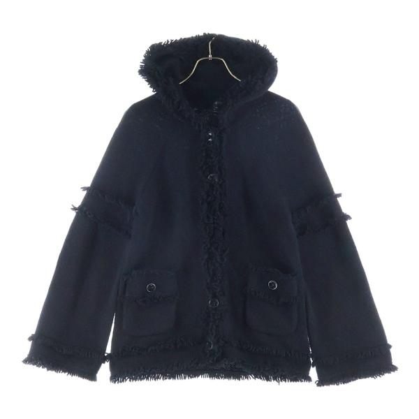 CHANEL（シャネル） 07AW フリンジ付き カシミヤニットカーディガン