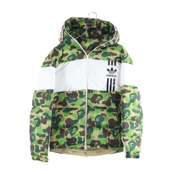 adidas APE迷彩柄 フード付きジャケット 写真2/10｜アディダス オリジナルスとベイプがコラボ、迷彩柄の