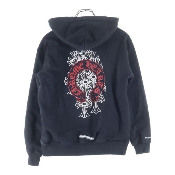 CHROME HEARTS（クロムハーツ） Red Horseshoe Cemetery Cross Zip Up